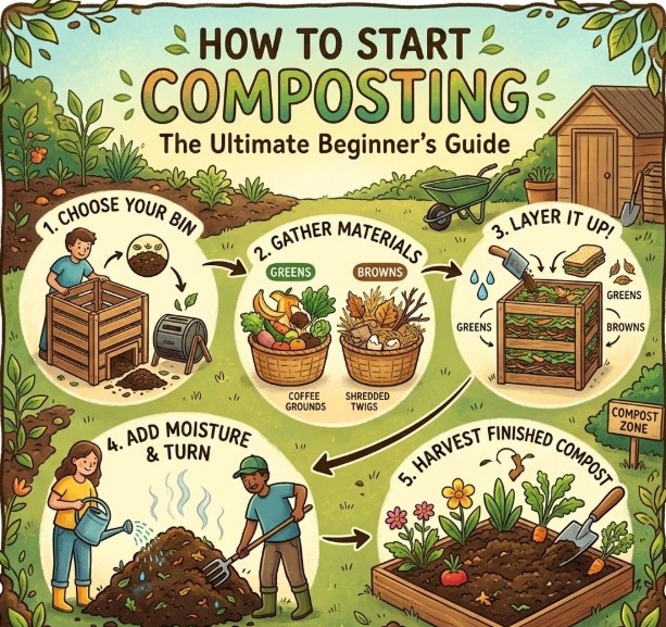 how to start composting
