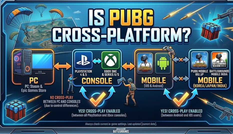 is pubg cross platform